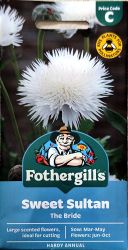 Sweet Sultan The Bride Seeds